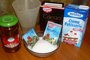Glazura de cacao (jeleu) pentru glasat