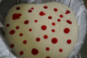 Cheescake cu zmeura