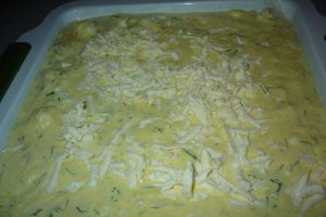 Gratin rapid de dovlecei si branza