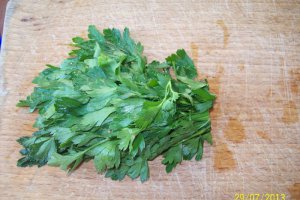Patrunjel verde pentru iarna
