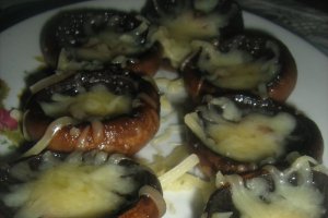 Ciuperci brune cu cascaval