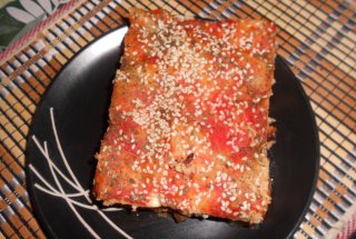 Placinta cu branza si legume