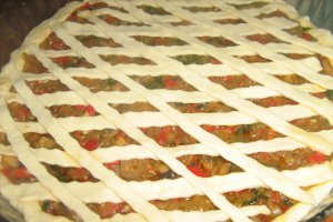 Tarta cu ciuperci (de post)