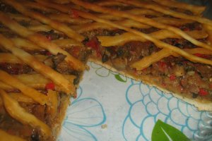 Tarta cu ciuperci (de post)