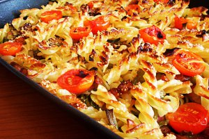 Paste cu legume la cuptor