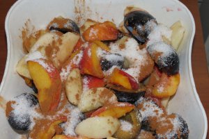 Tarta cu mix de fructe