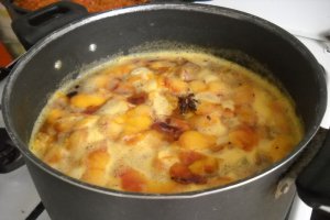 Peltea de nectarine