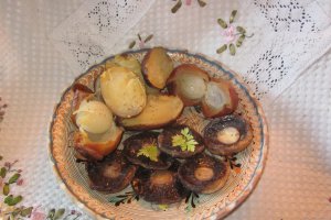 Omletă cu legume coapte în jar