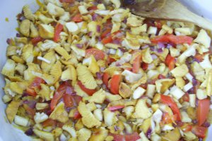 Pilaf cu galbiori