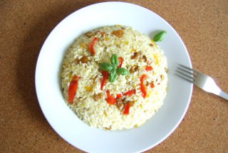 Pilaf cu galbiori