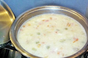 Ciorbă albă de văcuță, preparată la Zepter