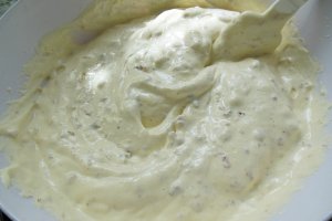 Prajitura cu nuca si crema de cacao