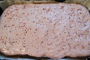 Prajitura cu nuca si crema de cacao