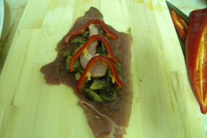 Rulouri din carne de porc