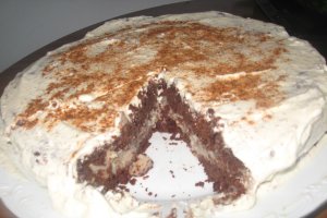 Tort cu crema de vanilie
