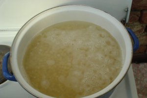 Fasole frecata, cu ardei copt