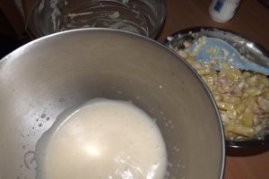Sufleu de cartofi si carne de pui