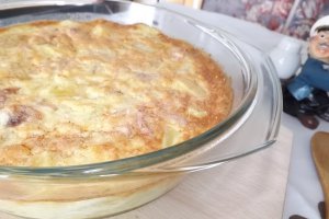 Sufleu de cartofi si carne de pui
