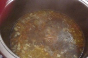 Ciorba de perisoare cu os de vita
