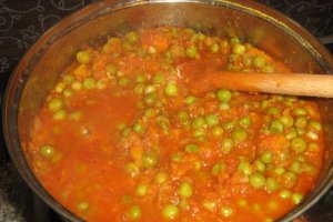 Mancare de mazare (de post)