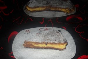 Tarta cu branza si cafea