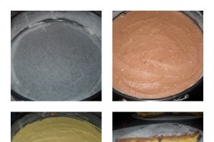 Tarta cu branza si cafea
