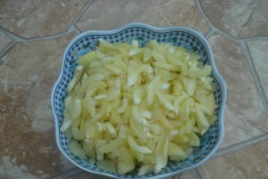 Tuspais de dovlecel cu morcovi si oua ochiuri