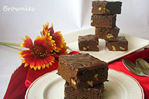 Brownies cu nuci