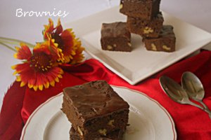 Brownies cu nuci