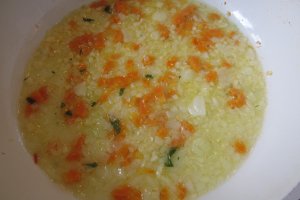 Perișoare în sos de dovlecel și gulie