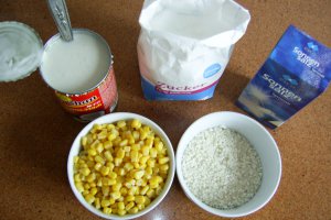 Ginataang mais - Orez cu lapte de cocos si porumb dulce