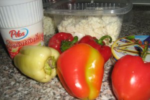 Pasta de branza cu ardei