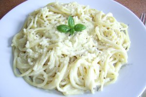 Spaghetti quattro formaggi