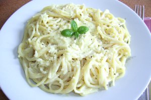 Spaghetti quattro formaggi