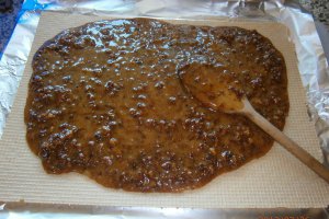 Napolitane cu crema de caramel cu nuca