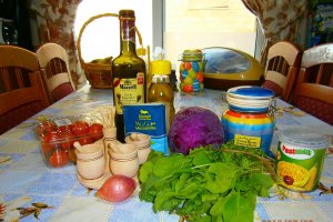 Salata de rucola cu mozzarella
