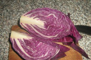 Salata de varza rosie cu maioneza