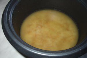 Mancare de bame, orez galben si ayran