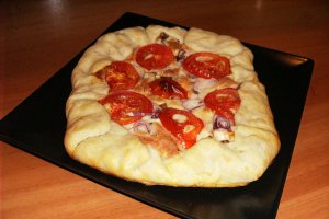 Turtiţă cu ciuperci si caşcaval