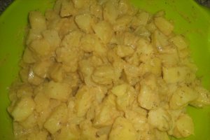Cartofi in crusta de mustar