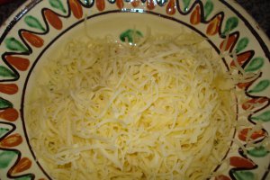 Musaca cu carne de vita si cartofi fierti