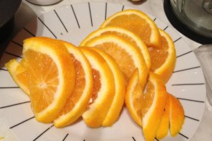 Pulpe de curcan cu tarhon si portocala