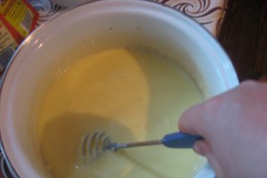 Prajitura cu crema de ciocolata si piure de castane