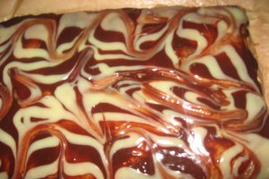 Prajitura cu crema de ciocolata si piure de castane