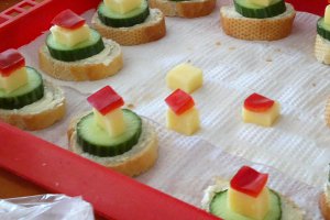 Aperitiv cu casute