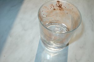 Banana cu lapte si migdale