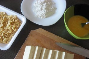 Tofu in crusta crocanta