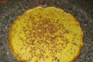Tarta cu smantana si stafide