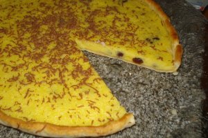 Tarta cu smantana si stafide