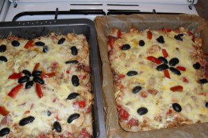 Pizza fara aluat
